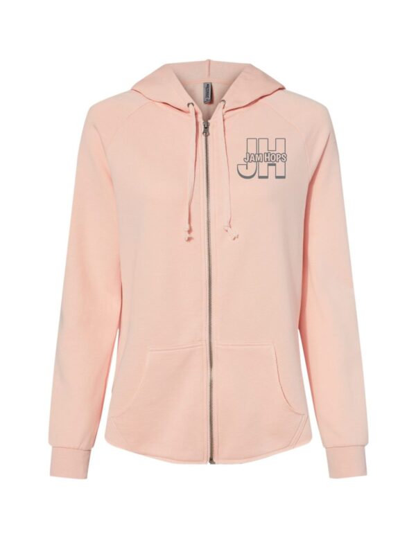 Women's Full-Zip Hooded Sweatshirt BLUSH