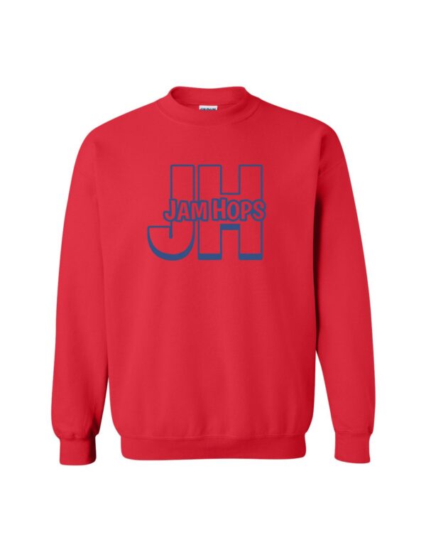 Jam Hops Crewneck Sweatshirt Red