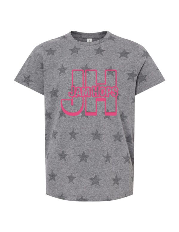 Jam Hops Youth Star Tee Graphite