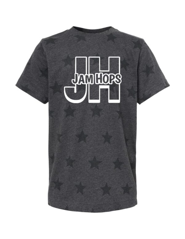 Jam Hops Youth Star Tee Smoke