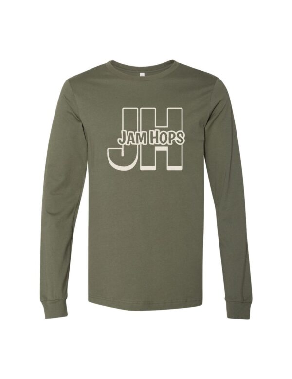 Adult Jersey Long Sleeve Tee Creme