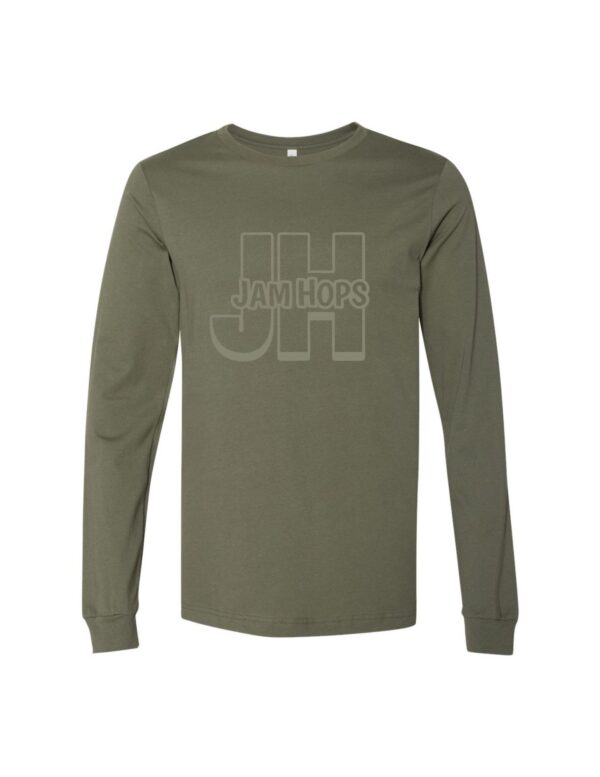 Adult Jersey Long Sleeve Tee Monochromatic