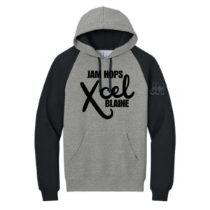 Adult Xcel Colorblock Raglan Hoodie Sweatshirt