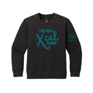 Youth Xcel Crewneck Black